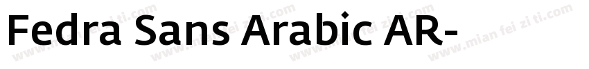 Fedra Sans Arabic AR字体转换